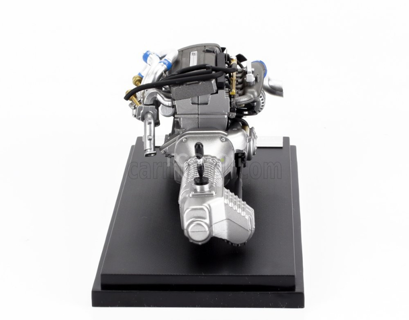 Motorhelix Nissan Skyline Gt-r (r34) Nismo Crs Coupe 2002 With Engine 1:18 Modrý Uhlík