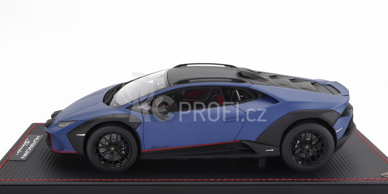 Mr-models Lamborghini Huracan Sterrato 2022 - Con Vetrina - With Showcase 1:18 Blu Grifo - Matná Modrá