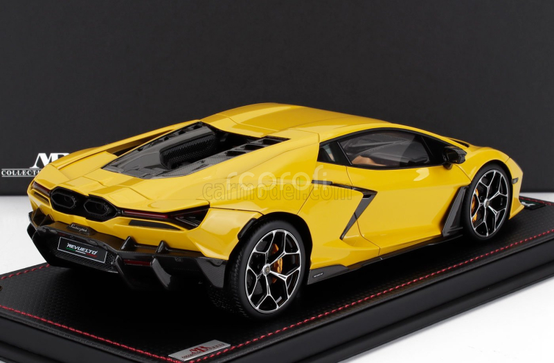 Mr-models Lamborghini Revuelto Hybrid 2023 - Con Vetrina - With Showcase 1:18 Giallo - Žlutá
