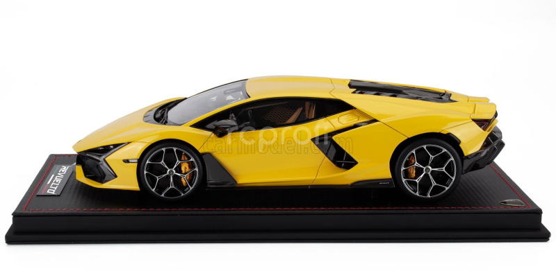 Mr-models Lamborghini Revuelto Hybrid 2023 - Con Vetrina - With Showcase 1:18 Giallo - Žlutá