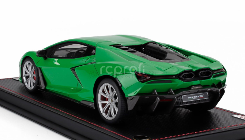 Mr-models Lamborghini Revuelto Hybrid 2023 - Con Vetrina - With Showcase 1:18 Verde Viper - Zelená