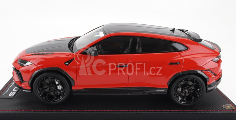Mr-models Lamborghini Urus Performante 2022 - Con Vetrina - With Showcase 1:18 Rosso Arancio - Oranžová