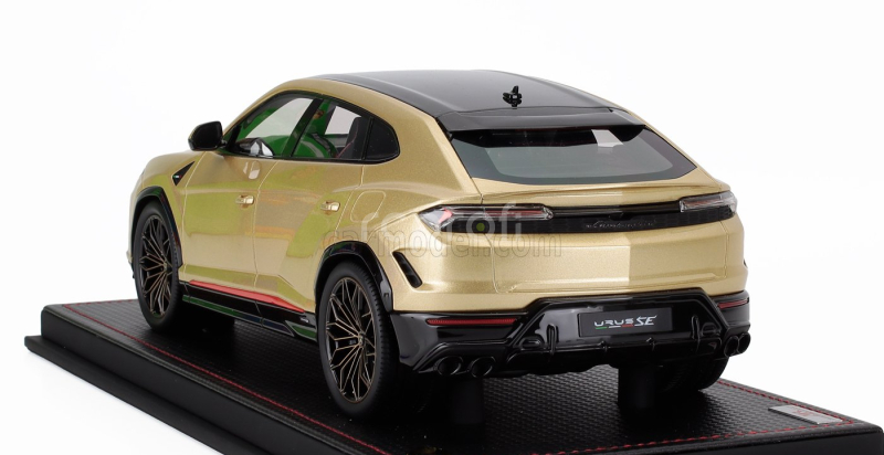 Mr-models Lamborghini Urus Se 2023 - Con Vetrina - With Showcase 1:18 Oro Elios - Gold Met