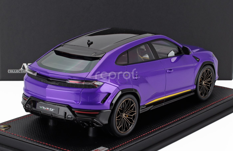 Mr-models Lamborghini Urus Se 2023 - Con Vetrina - With Showcase 1:18 Viola Pasifae - Fialová