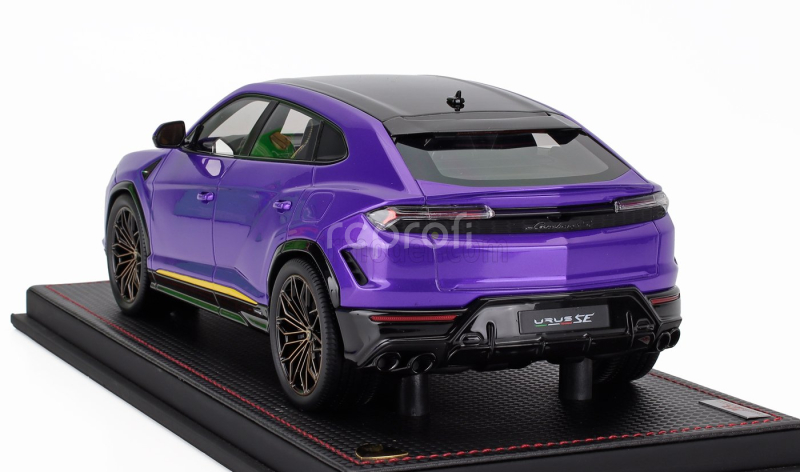 Mr-models Lamborghini Urus Se 2023 - Con Vetrina - With Showcase 1:18 Viola Pasifae - Fialová