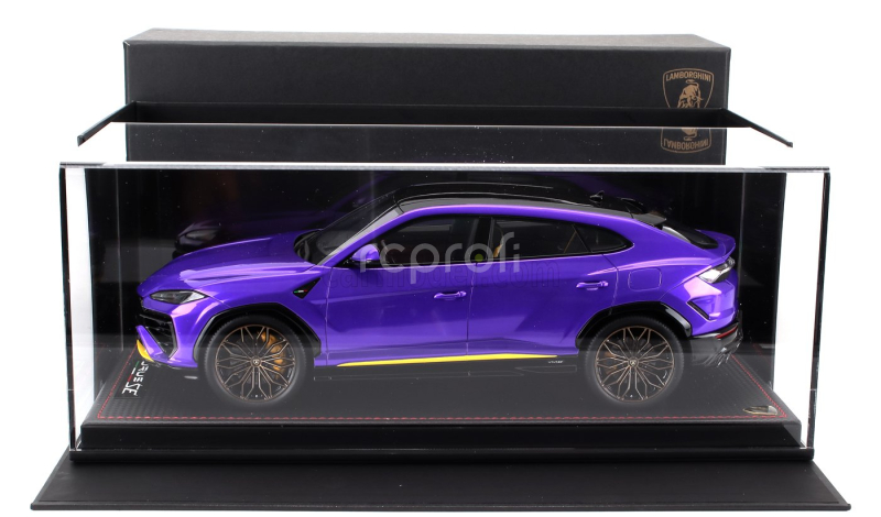 Mr-models Lamborghini Urus Se 2023 - Con Vetrina - With Showcase 1:18 Viola Pasifae - Fialová