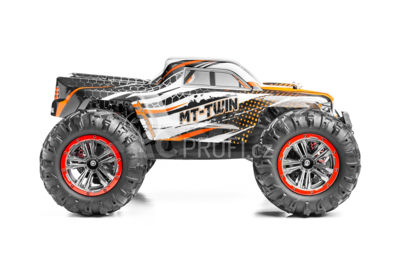 MT TWIN elektro Offroad Monster truck 4x4 - 2.4GHz RTR - Použitý