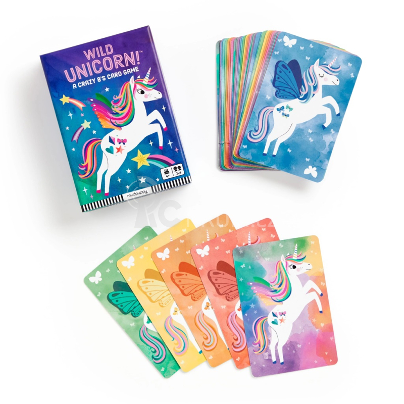 Mudpuppy Karetní hra Wild Unicorn!