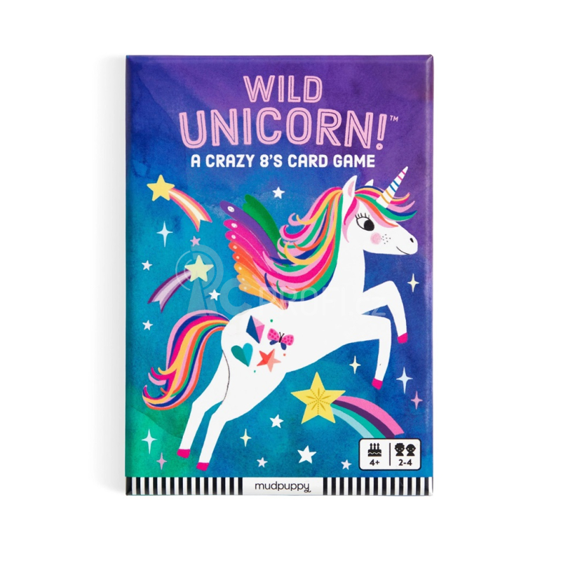 Mudpuppy Karetní hra Wild Unicorn!