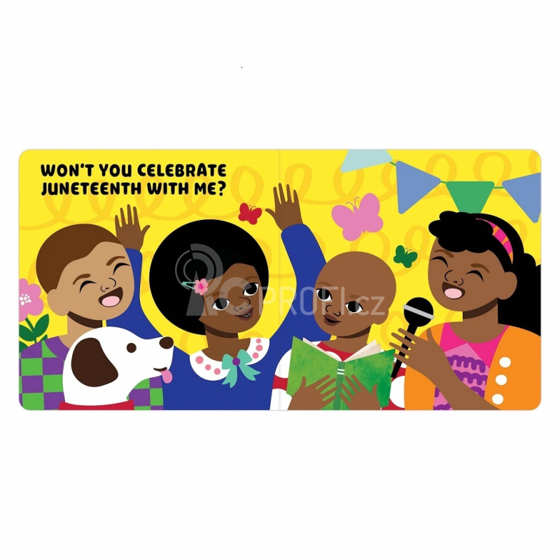 Mudpuppy Kniha Let's Celebrate Juneteenth