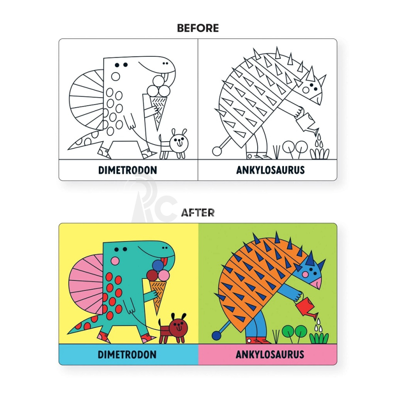 Mudpuppy Knížka ke koupání Dinosauři