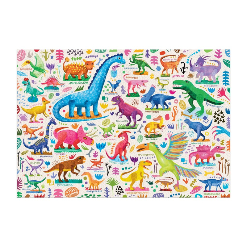 Mudpuppy Puzzle Mocní dinosauři 100 dílků