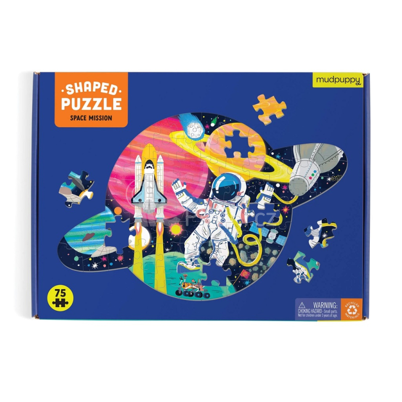 Mudpuppy Puzzle Vesmírná mise 75 dílků