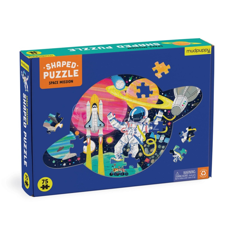 Mudpuppy Puzzle Vesmírná mise 75 dílků