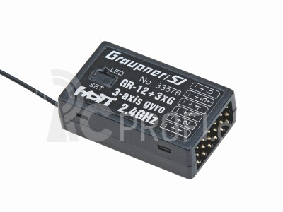MX-12 2,4GHz HOTT RC souprava s GR-12 3xG.