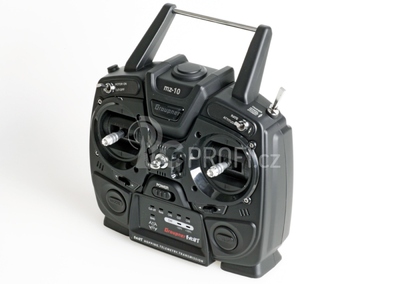 MZ-10 9-kanáll HoTT 2.4 GHz vysílač