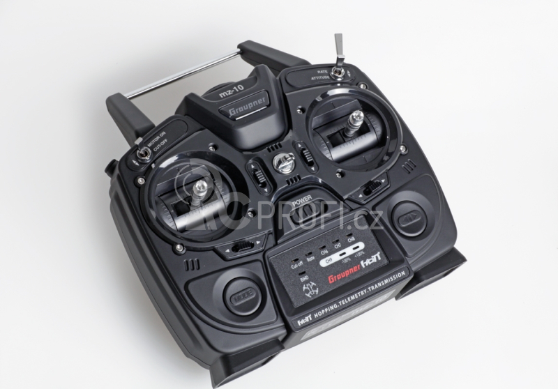 MZ-10 9-kanáll HoTT 2.4 GHz vysílač