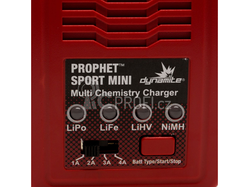 Nabíječ Dynamite Prophet Sport Mini LiXX/NiMH 50W AC