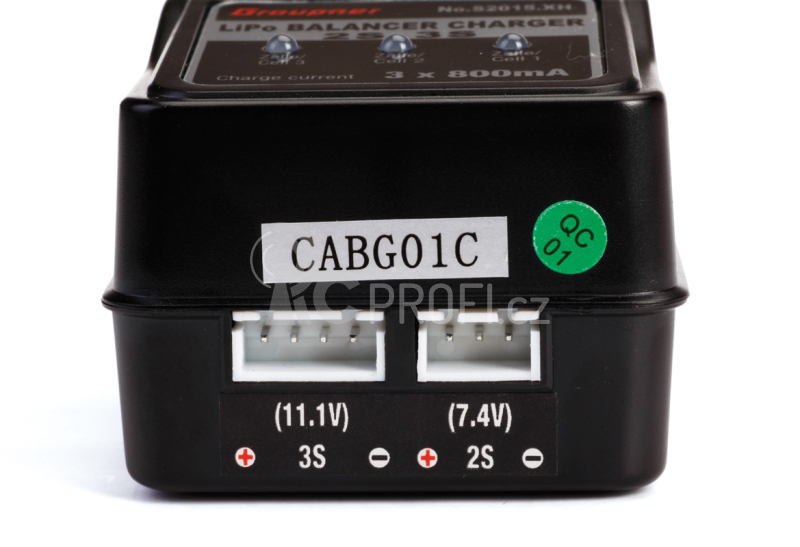 Nabíječ LiPo Balancer 2S-3S s XH, 220V