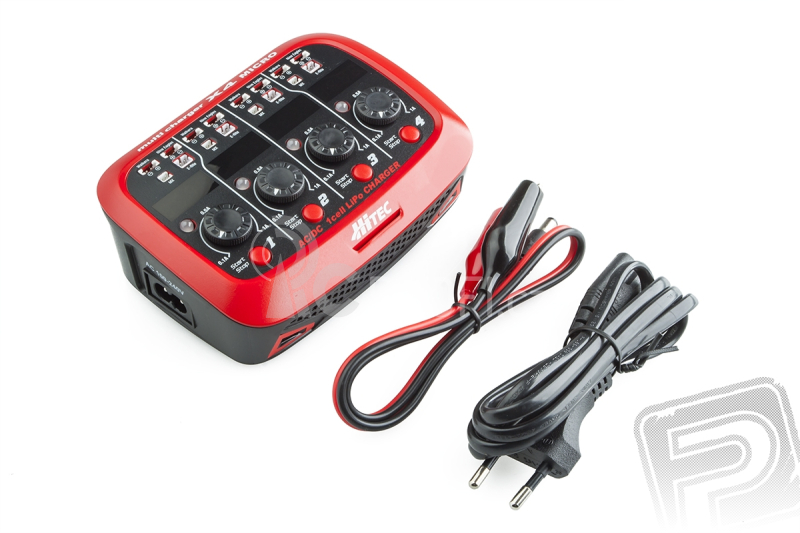 Nabíječ MultiCharger X4 Micro 4x 1S LiPo