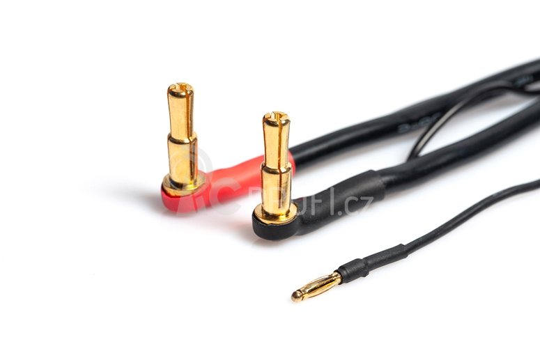 Nabíjecí kabel 350mm 2S LiPo HARDCASE z G4 na P4/5 včetně balančního konekt. XH