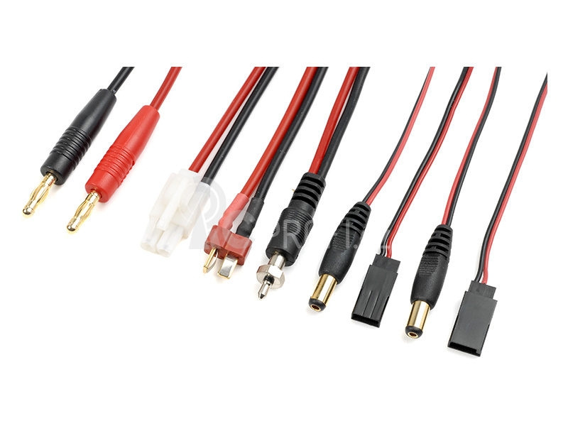 Nabíjecí kabel - JR-Tx/FUT-Tx/Rx/TAM/DNS 16AWG