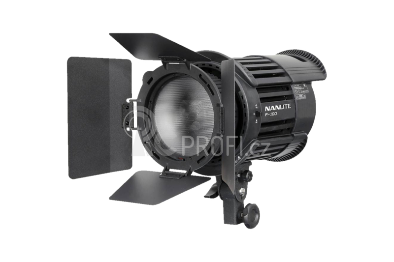 Nanlite CN-18X fresnel lens +barndoors for P100 and P200