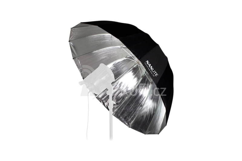 Nanlite Deštník Silver Deep 135cm