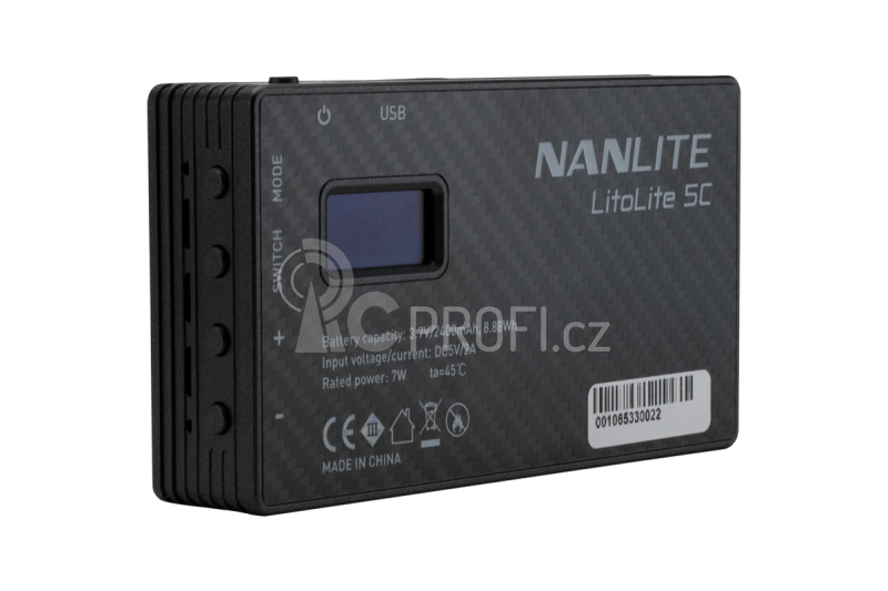 Nanlite LED svetelný panel LitoLite 5C RGBWW