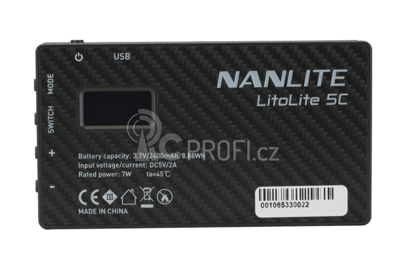 Nanlite LED svetelný panel LitoLite 5C RGBWW