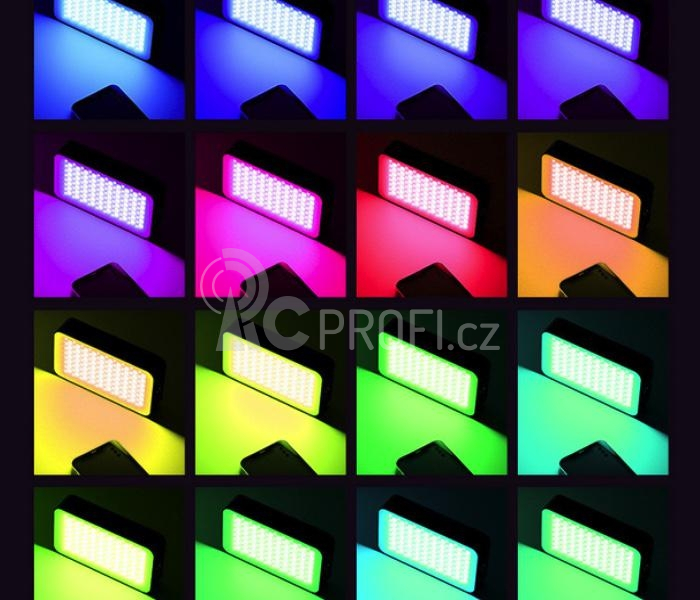 Nastavitelné RGB kapesní světlo (vč baterie)