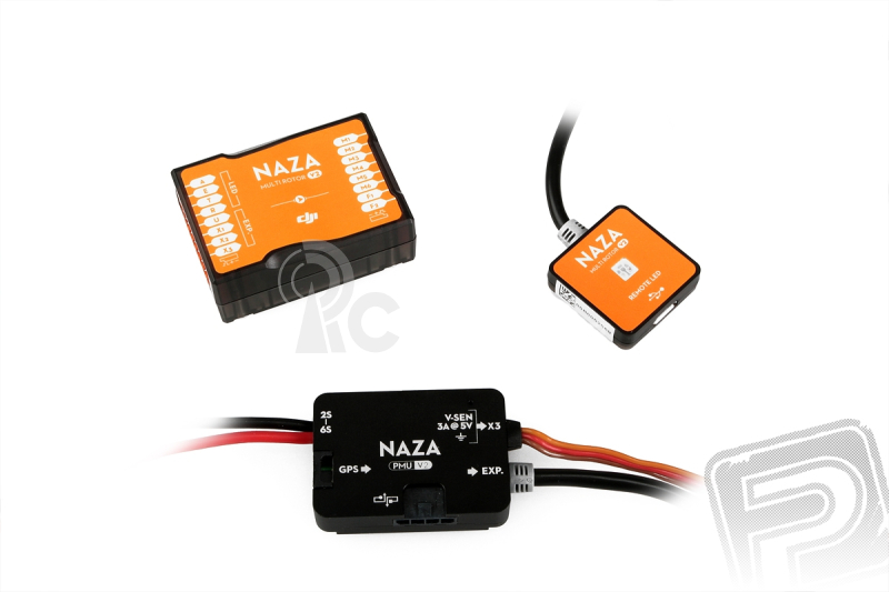 Naza M V2 + GPS Combo řídící jednotky pro multikoptéry