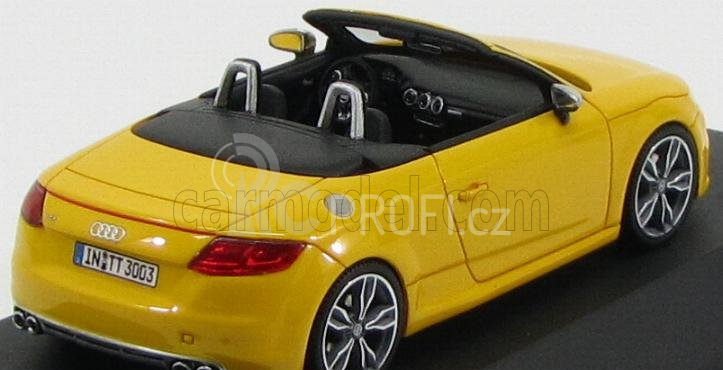 Neo scale models Audi Tts Roadster Cabriolet 2014 1:43 Vegas Yellow