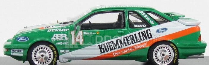 Neo scale models Ford england Sierra Xr4ti Team Ringshausen Motorsport N 14 Season Dtm 1987 W.mertes 1:43 Zelená