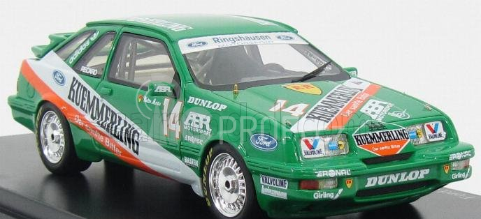 Neo scale models Ford england Sierra Xr4ti Team Ringshausen Motorsport N 14 Season Dtm 1987 W.mertes 1:43 Zelená