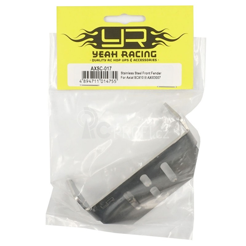 Nerezový kryt nájezdové hrany pro pro Axial SCX10 III AXI03007