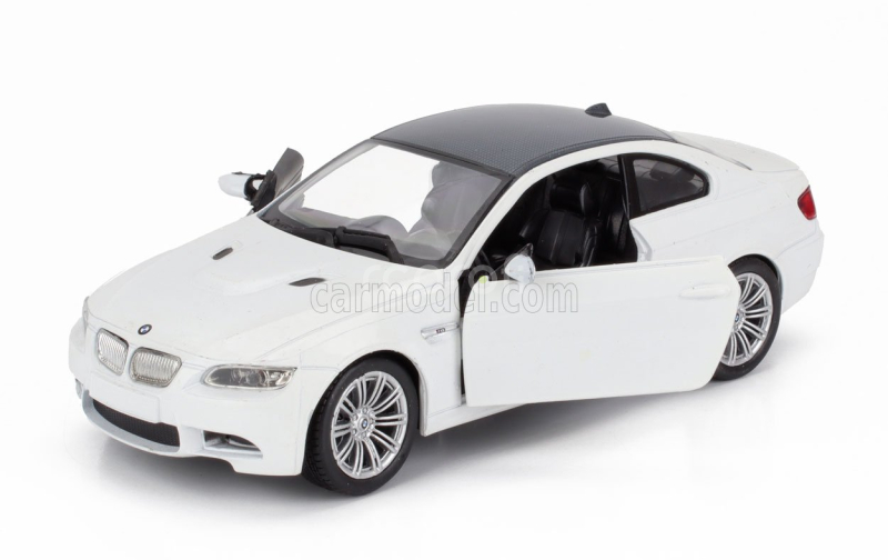 Newray BMW 3-series M3 (e92) Coupe 2007 1:24 Bílý Uhlík