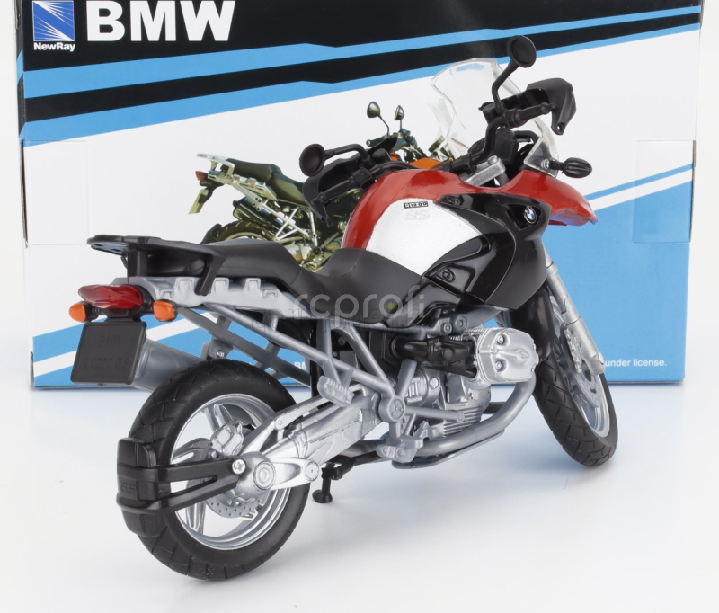 Newray BMW R1200gs 2006 1:12 Red