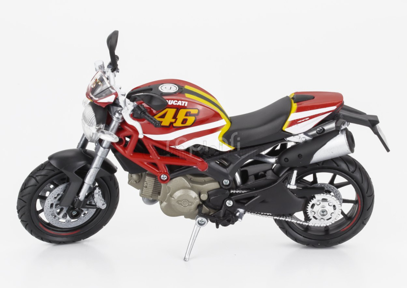 Newray Ducati Monster 796 N 46 2011 1:12 Červená Bílá Žlutá