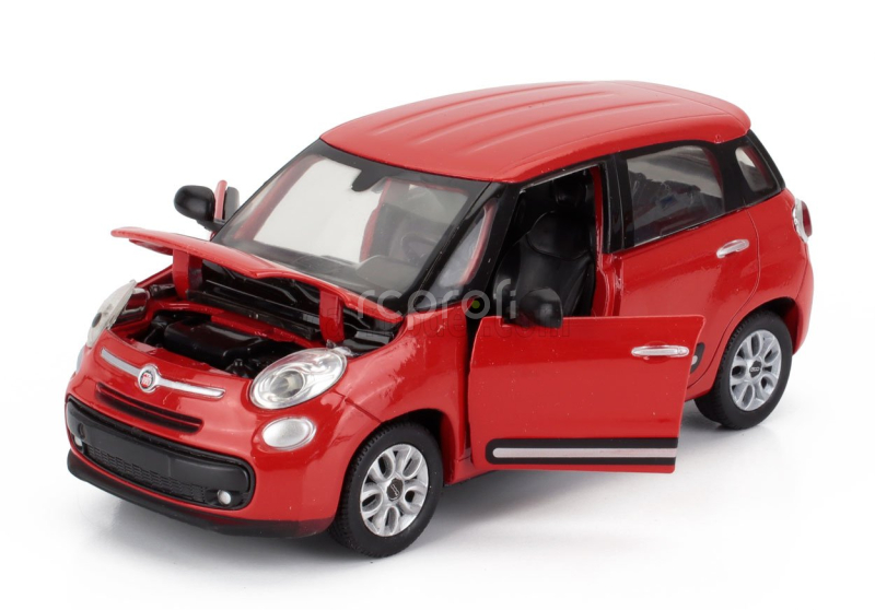 Newray Fiat 500l City 2013 1:24 Red