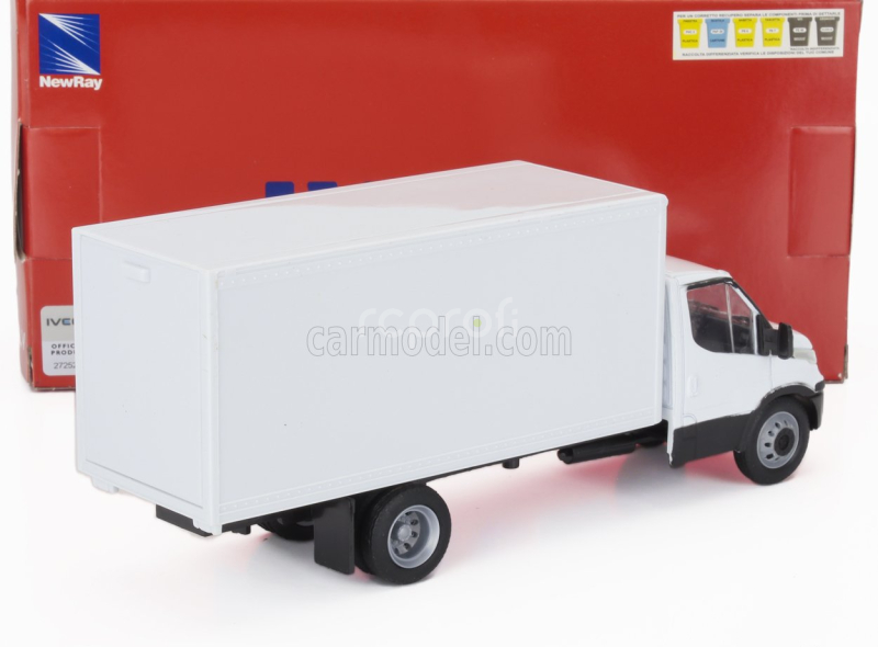 Newray Iveco fiat Daily Cassonato 2023 1:36 Bílá