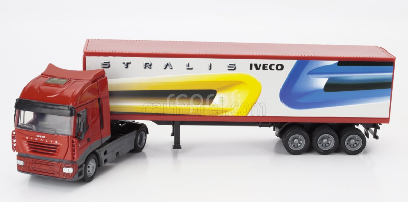 Newray Iveco fiat Stralis 540 Truck Cassonato 2009 1:43 Red