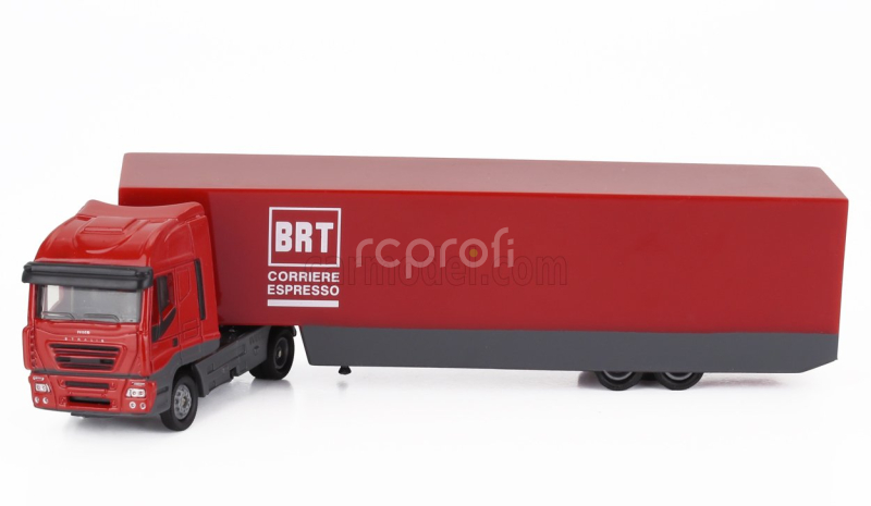 Newray Iveco fiat Stralis 540 Truck Cassonato Brt Bartolini Corriere Espresso 2009 1:87 Red