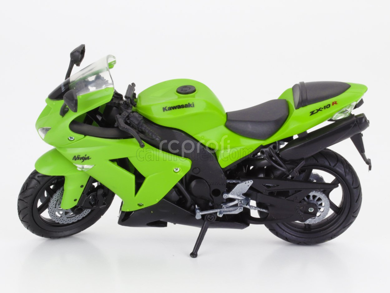 Newray Kawasaki Ninja Zx-10r 2006 1:12 Zelená Černá