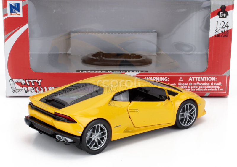 Newray Lamborghini Huracan Lp610-4 2014 1:24 Žlutá