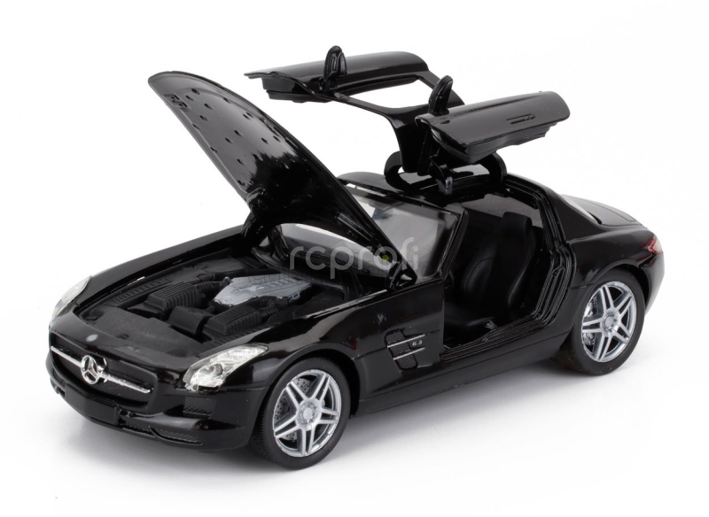 Newray Mercedes benz Sls Coupe Amg (c197) 2010 1:24 Black