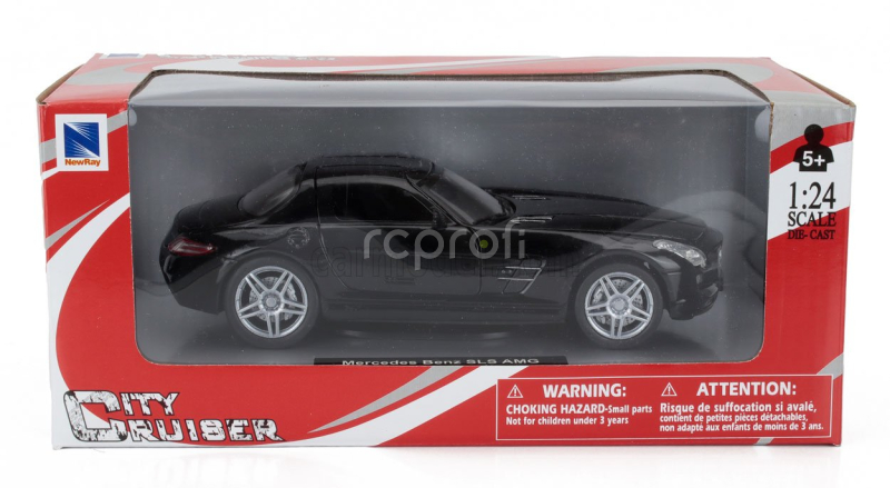 Newray Mercedes benz Sls Coupe Amg (c197) 2010 1:24 Black