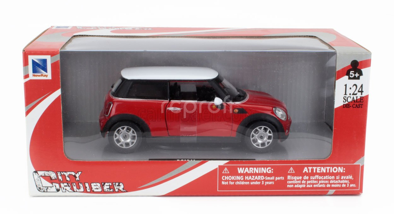 Newray Mini Cooper 2006 1:24 Red