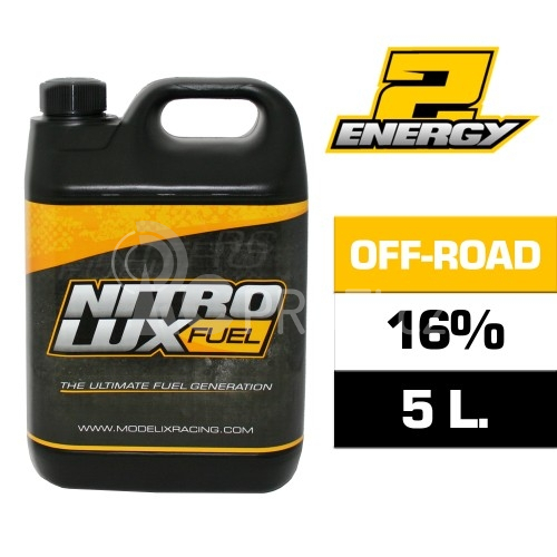 NITROLUX ENERGY 2 Off-Road 16% palivo (5 litr) - (v ceně SPD 12,84 kč/L)
