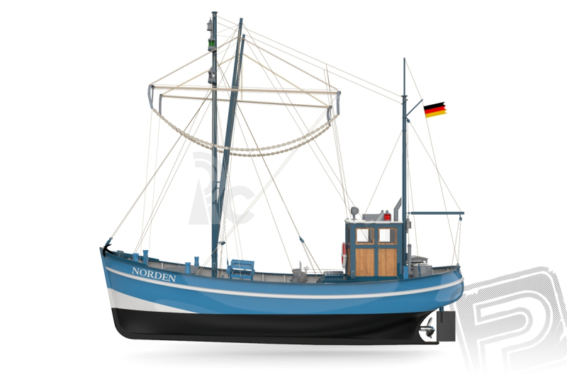 Norden rybářský člun 1:25 kit